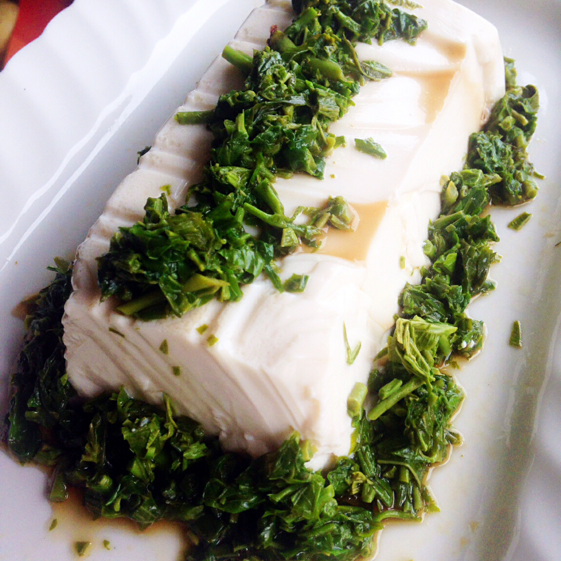 香椿拌豆腐