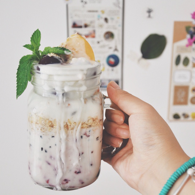 Overnight Oatmeal 隔夜早餐燕麦杯