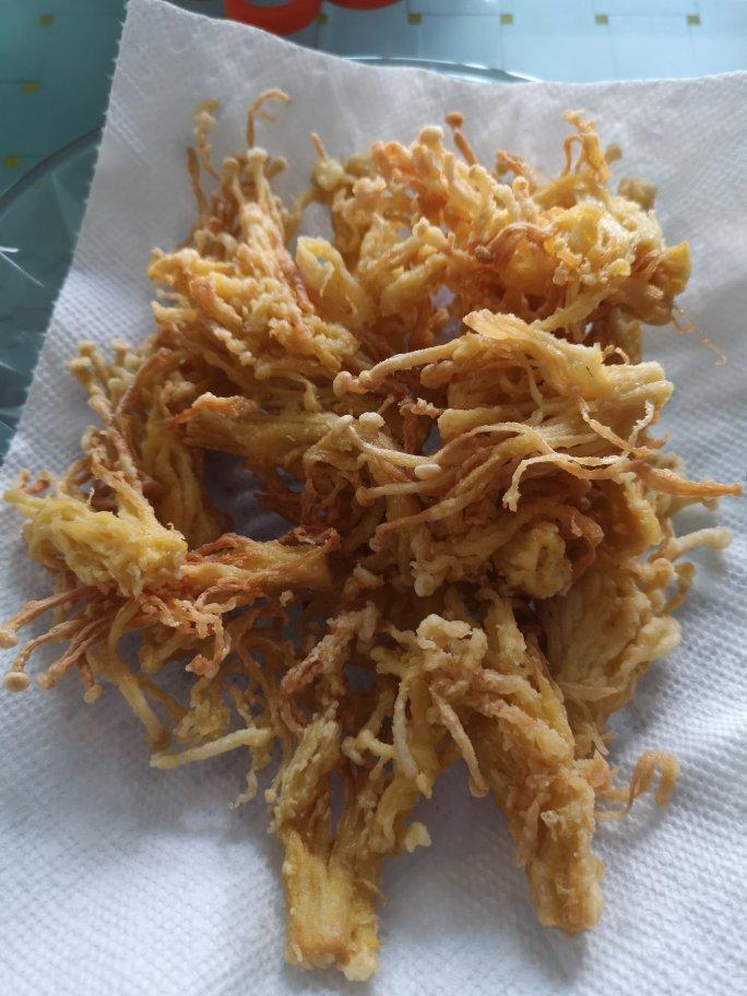 酥炸金针菇