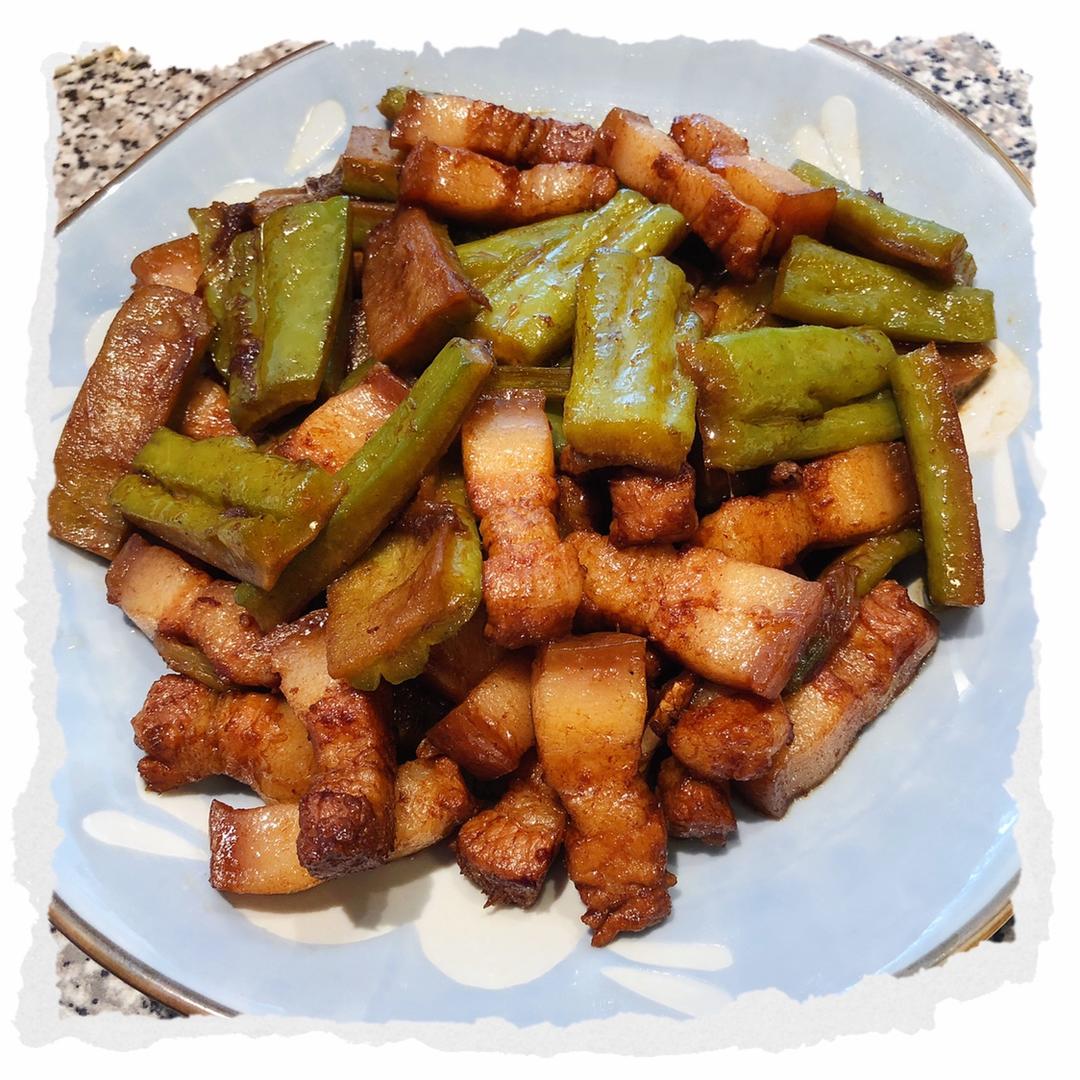 苦瓜清烧五花肉