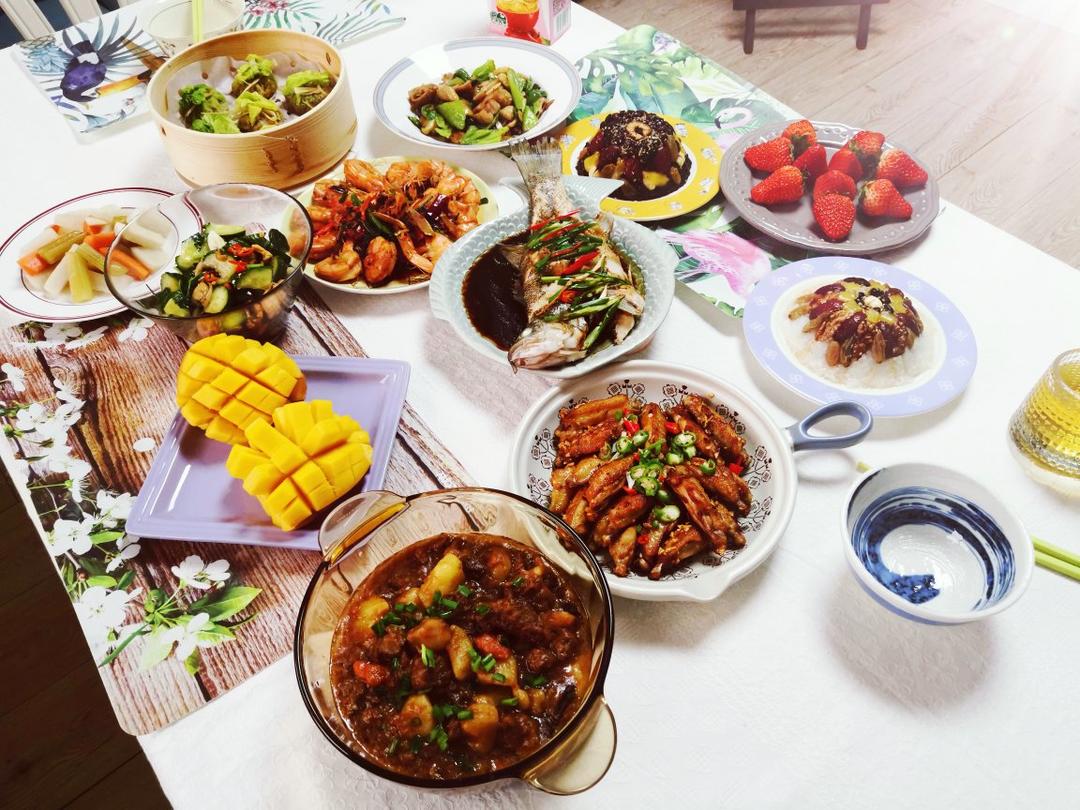 年夜饭菜单·家宴·宴客·聚会·菜谱