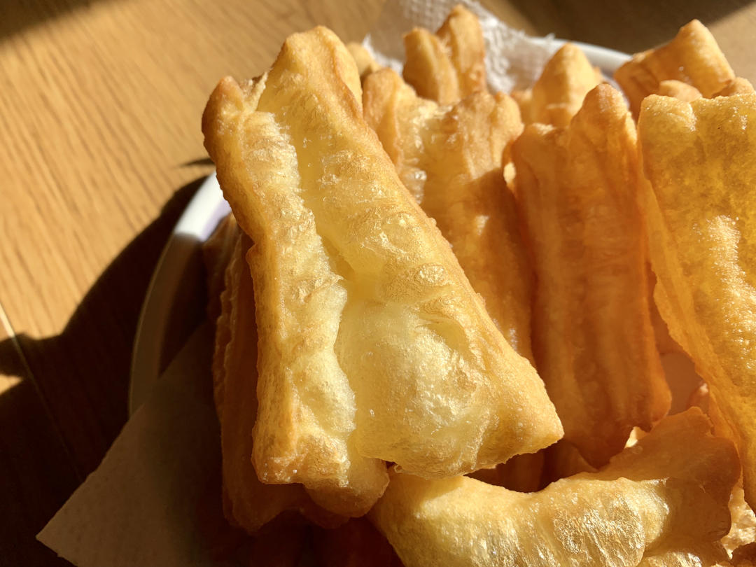 如影随形1111做的上海早餐之油条