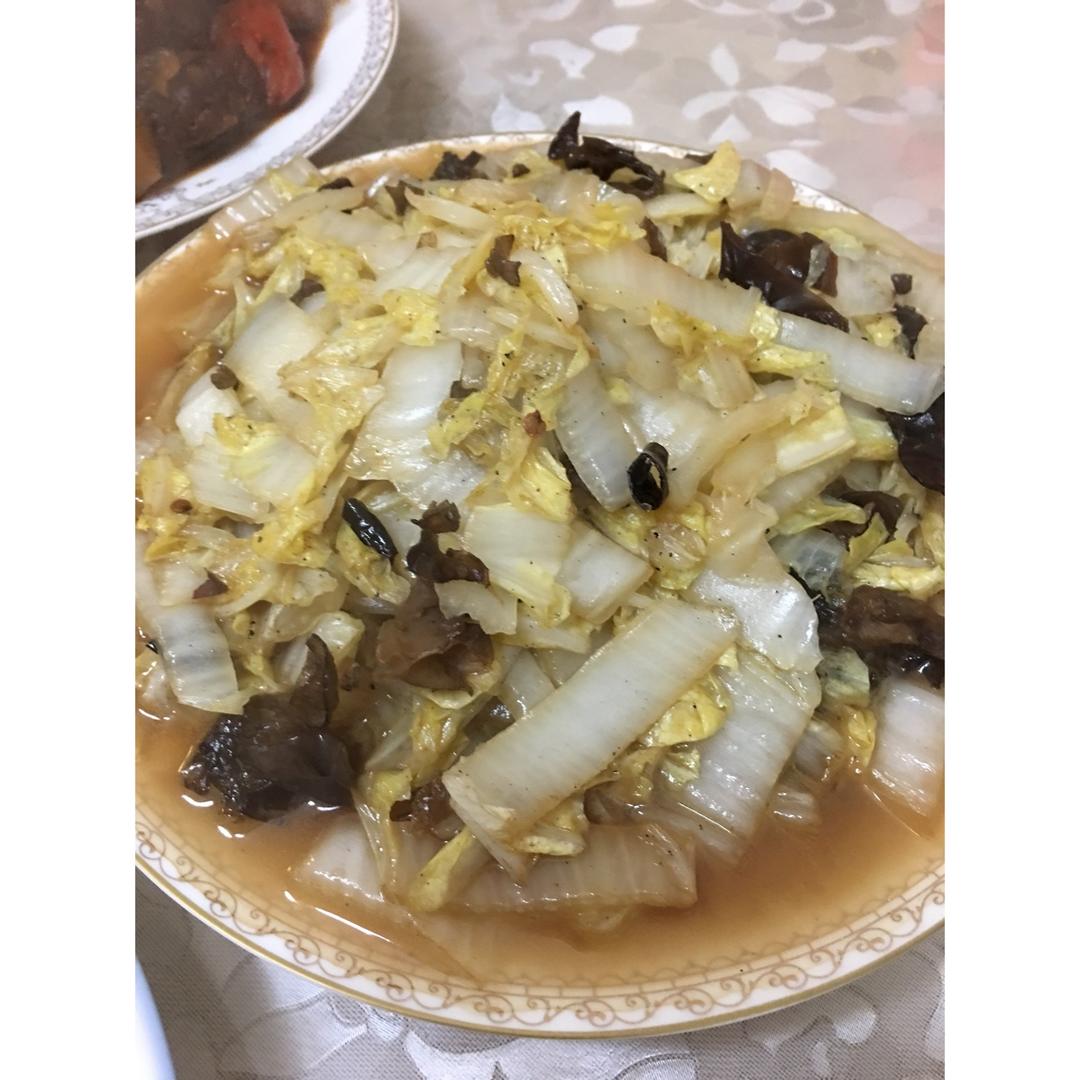 醋熘白菜