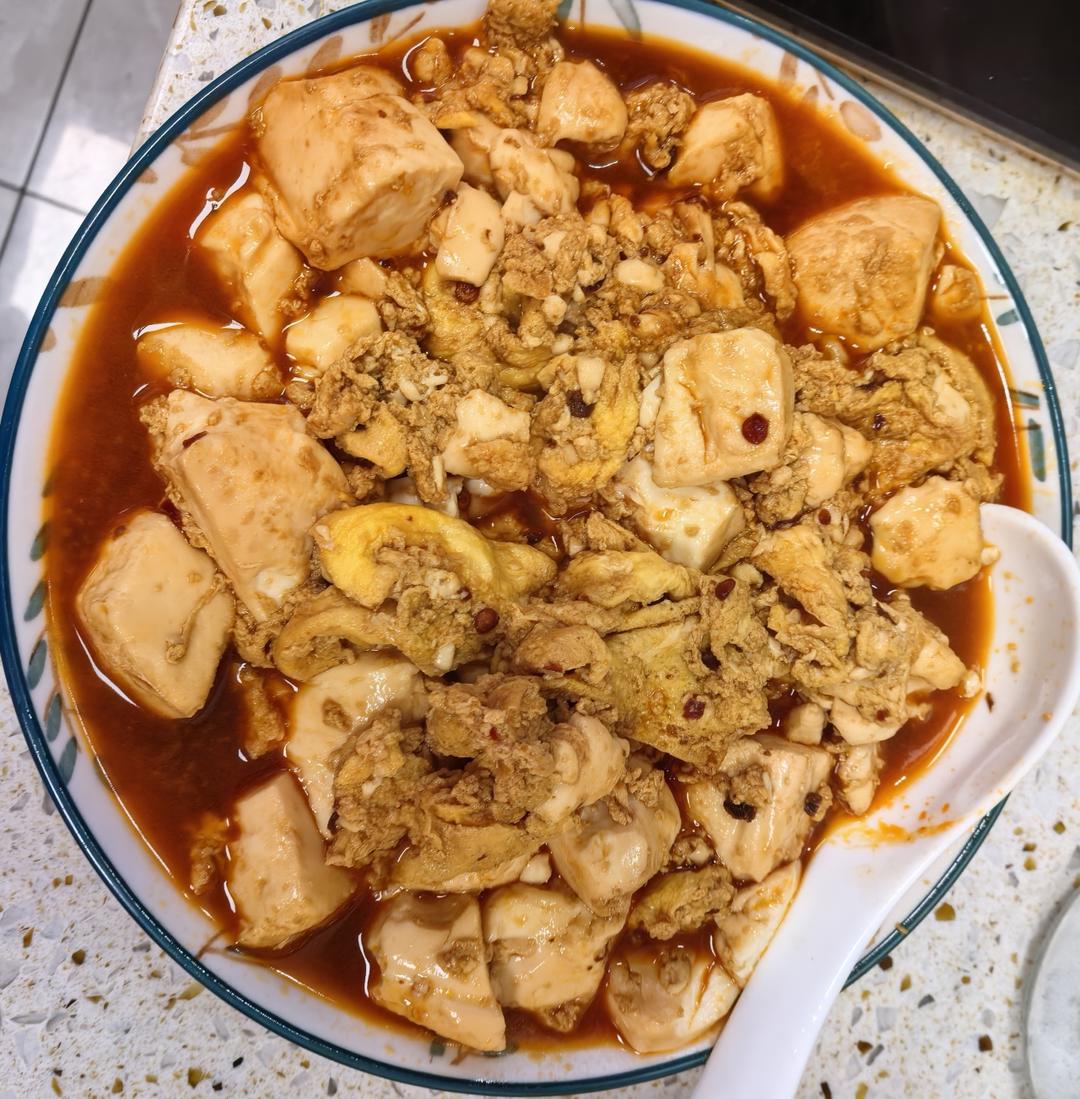 无敌诱人巨下饭鸡蛋抱豆腐