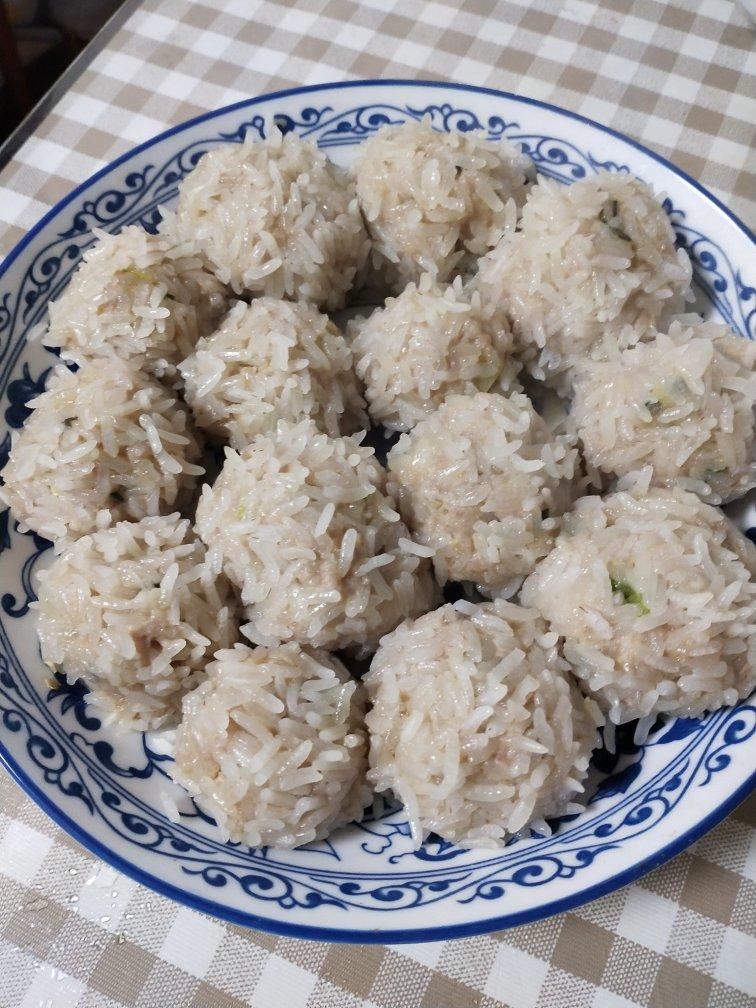 糯米肉丸子，简单易做，孩子特喜欢吃