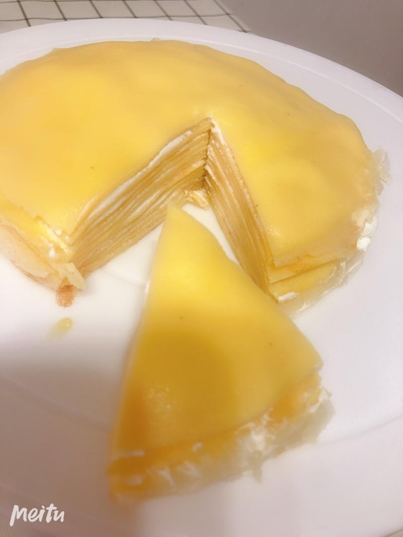 零基础做芒果千层蛋糕（8寸）