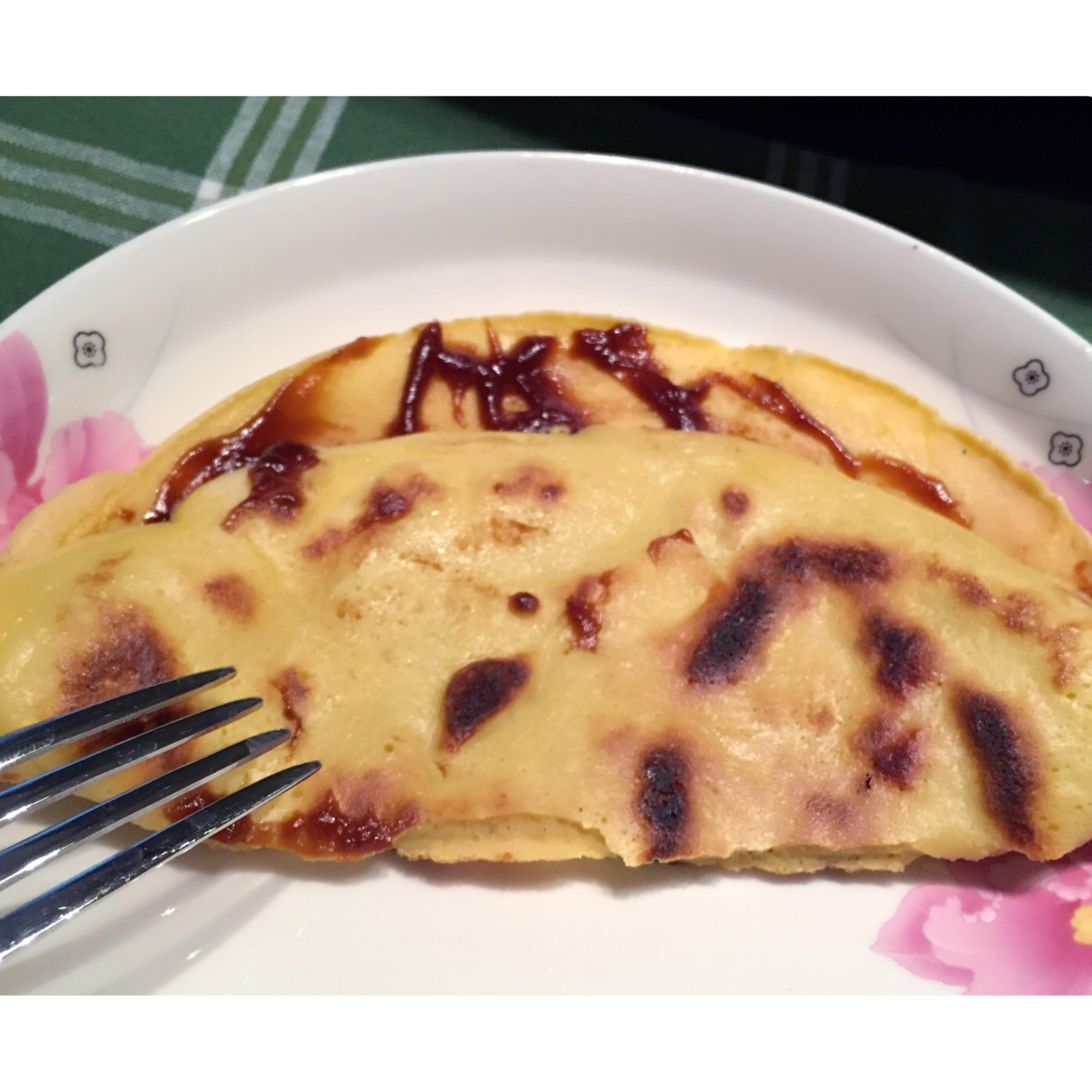 香葱鸡蛋饼