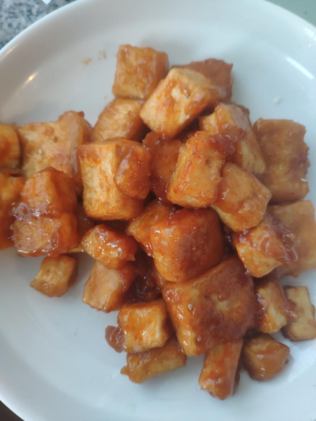 糖醋脆皮豆腐【宝宝辅食】