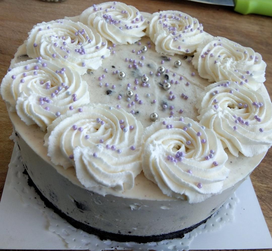 【奥利奥冻芝士蛋糕】拯救新手的免烤美味甜点