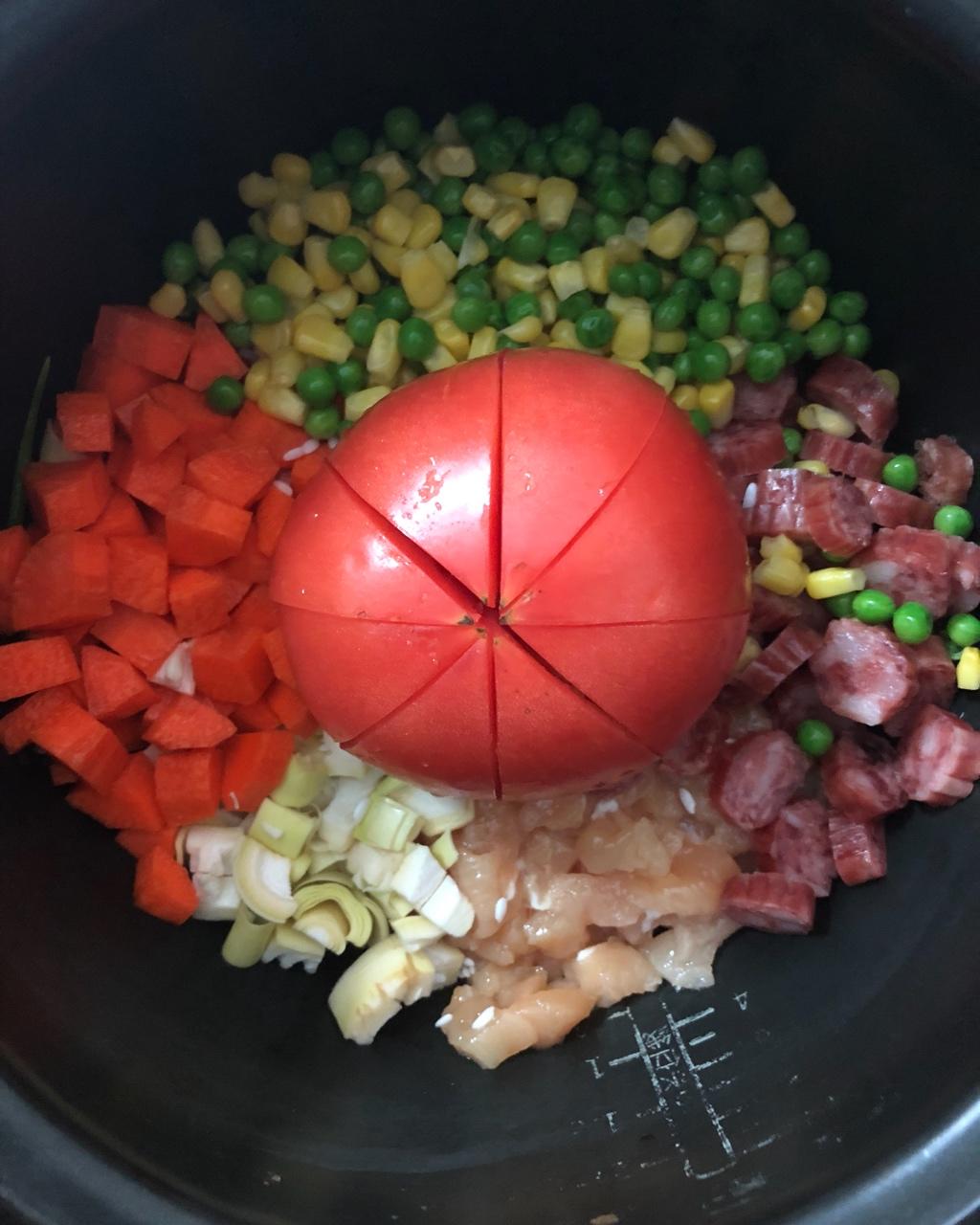 番茄焖饭