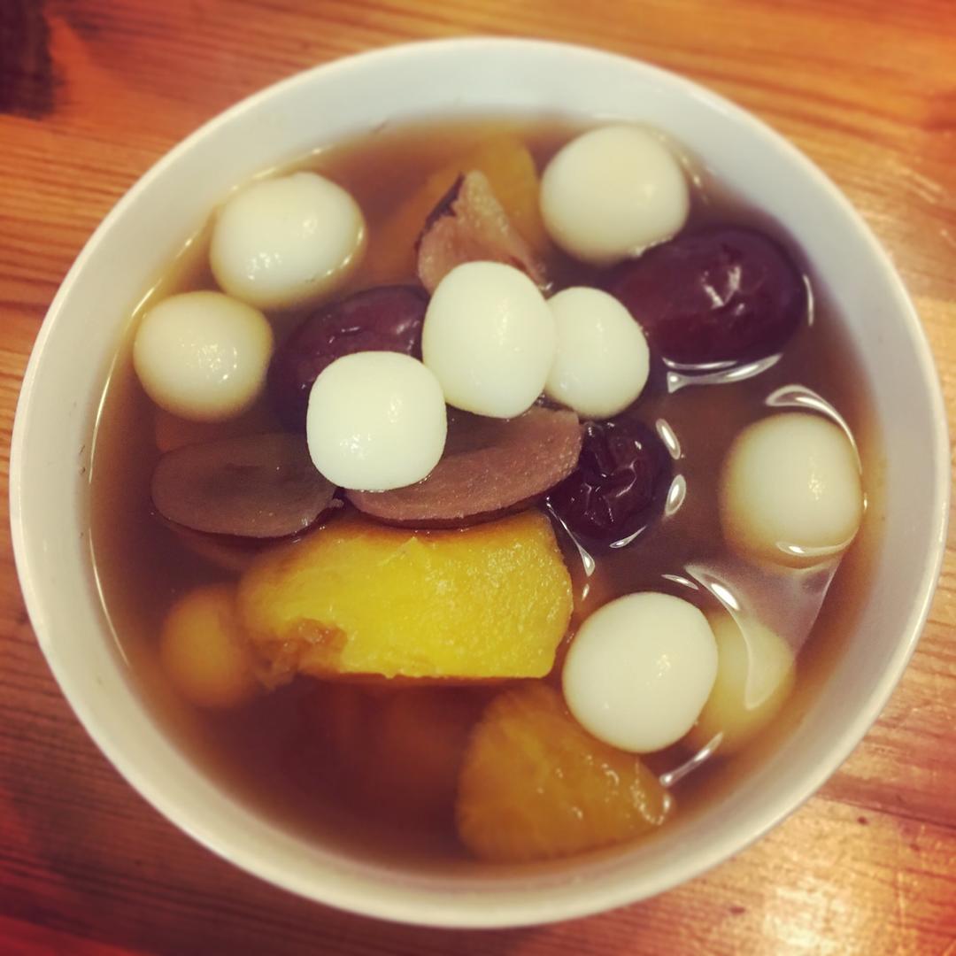 姜汁红薯小汤圆