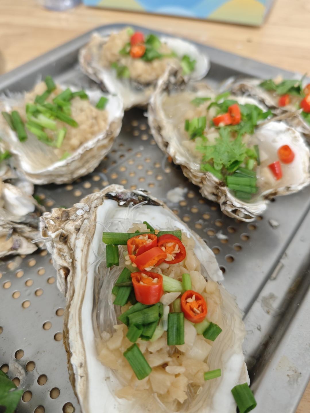 超简单～蒸蒜蓉生蚝