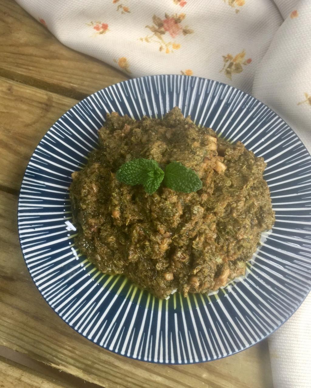香椿香菇拌饭酱