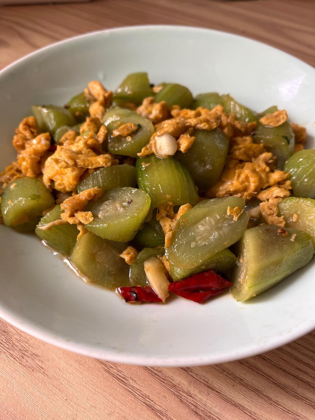 夏季美味家常菜！丝瓜炒鸡蛋