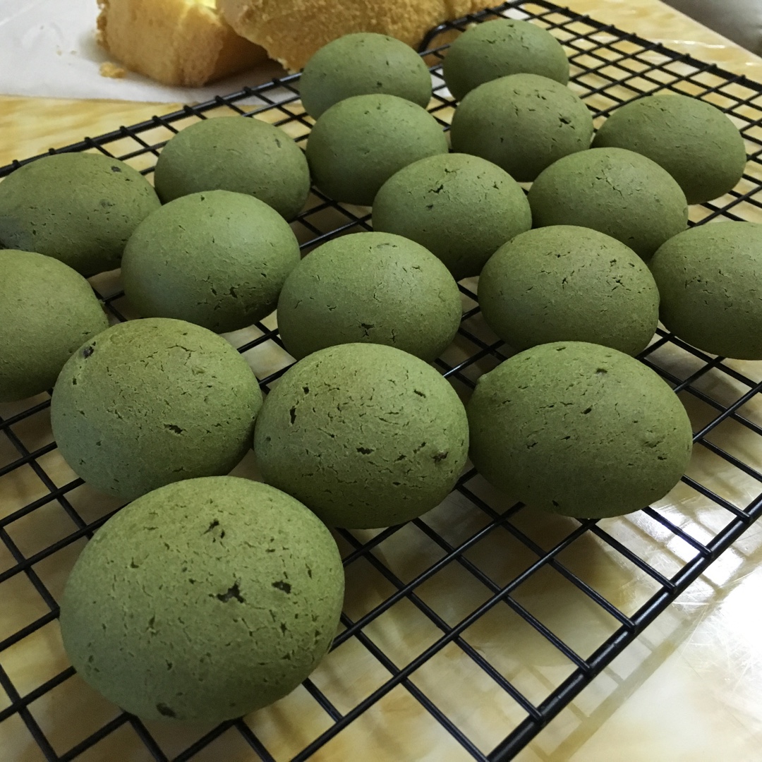 黑芝麻麻薯面包