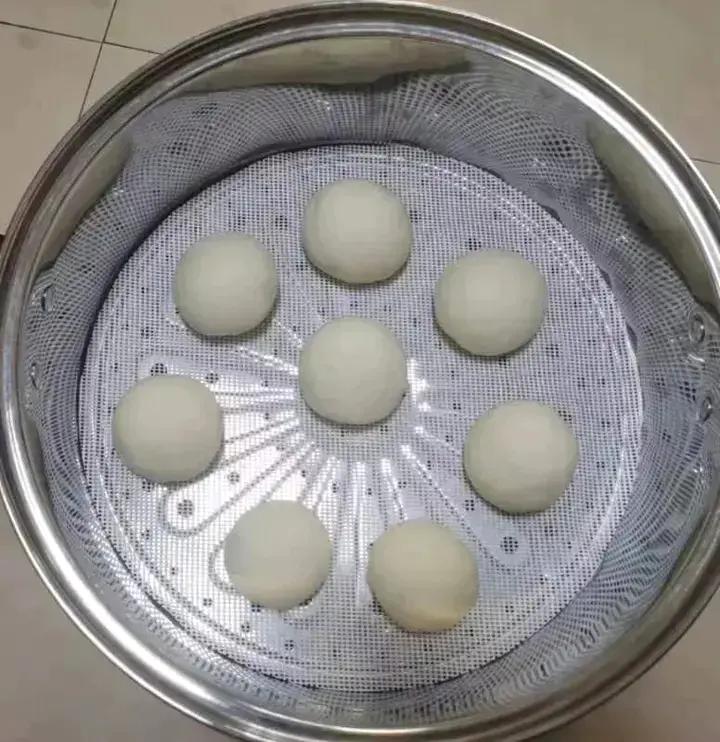 老面戗面白馒头