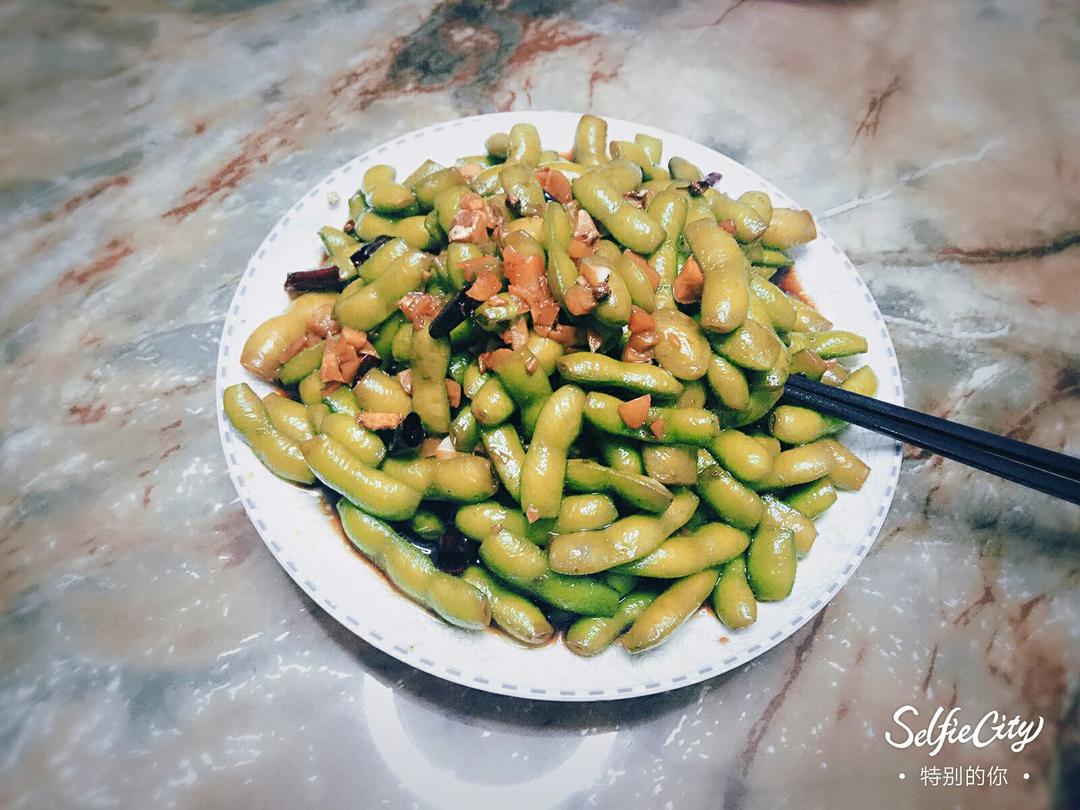 夏日爽口凉拌毛豆