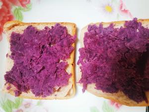 紫薯鸡胸肉减肥三明治的做法 步骤2