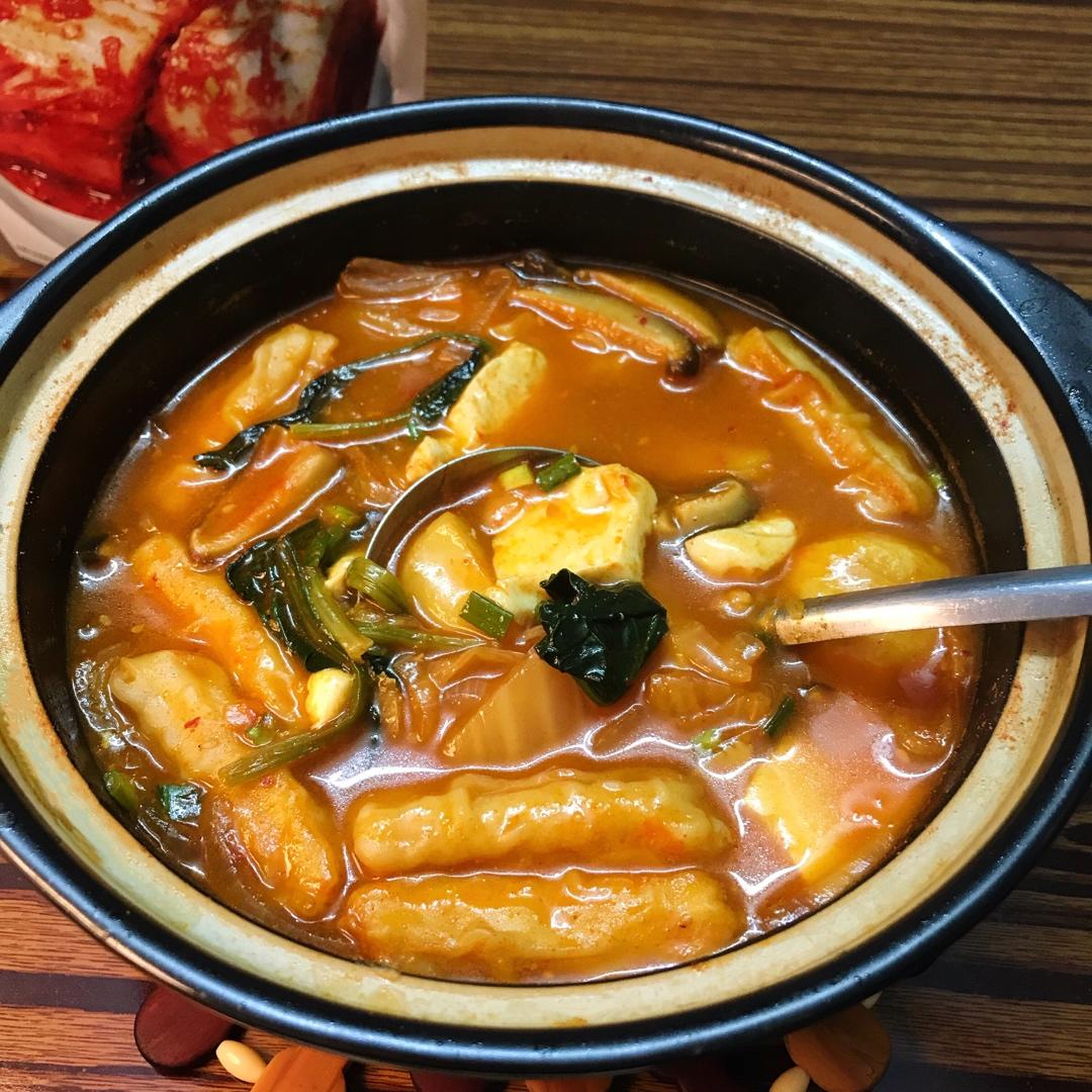 韩式豆腐锅 Korean Tofu Hotpot
