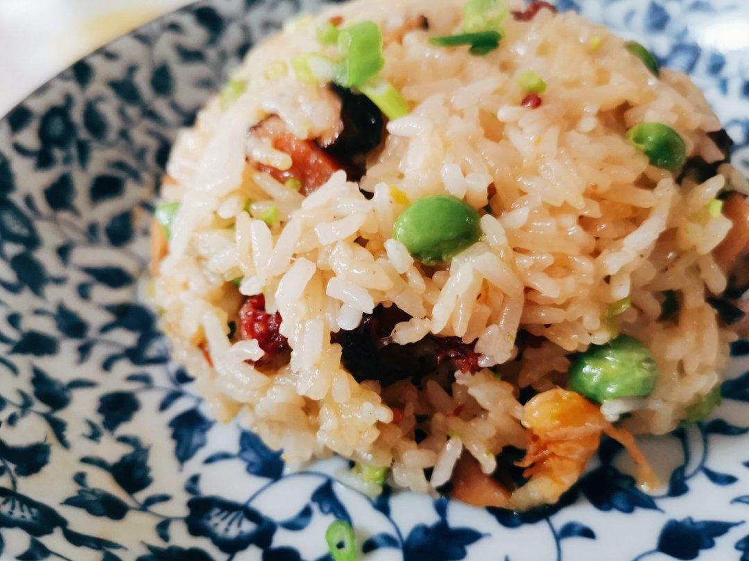 真正的生炒腊味糯米饭