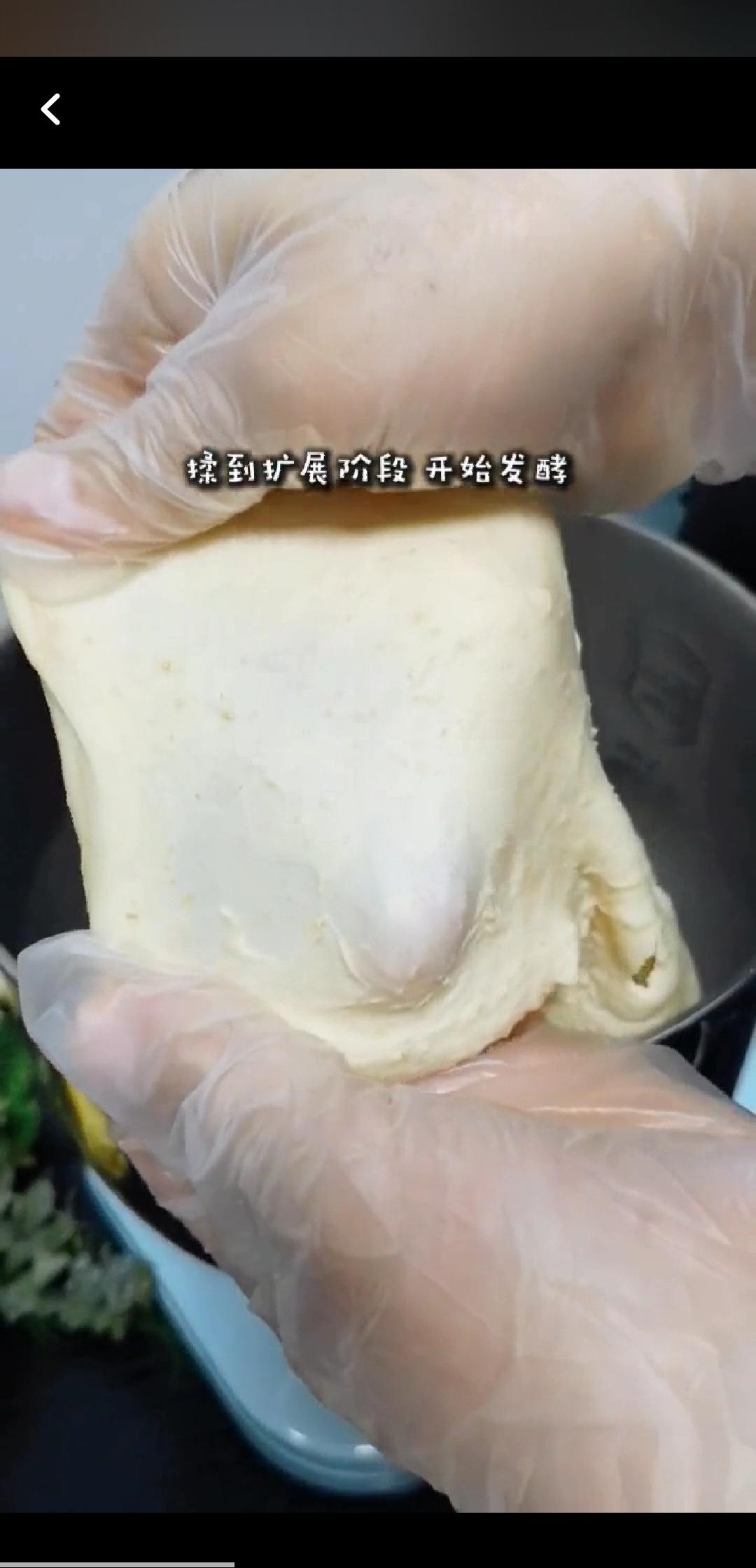 纯奶手撕吐司的做法 步骤1