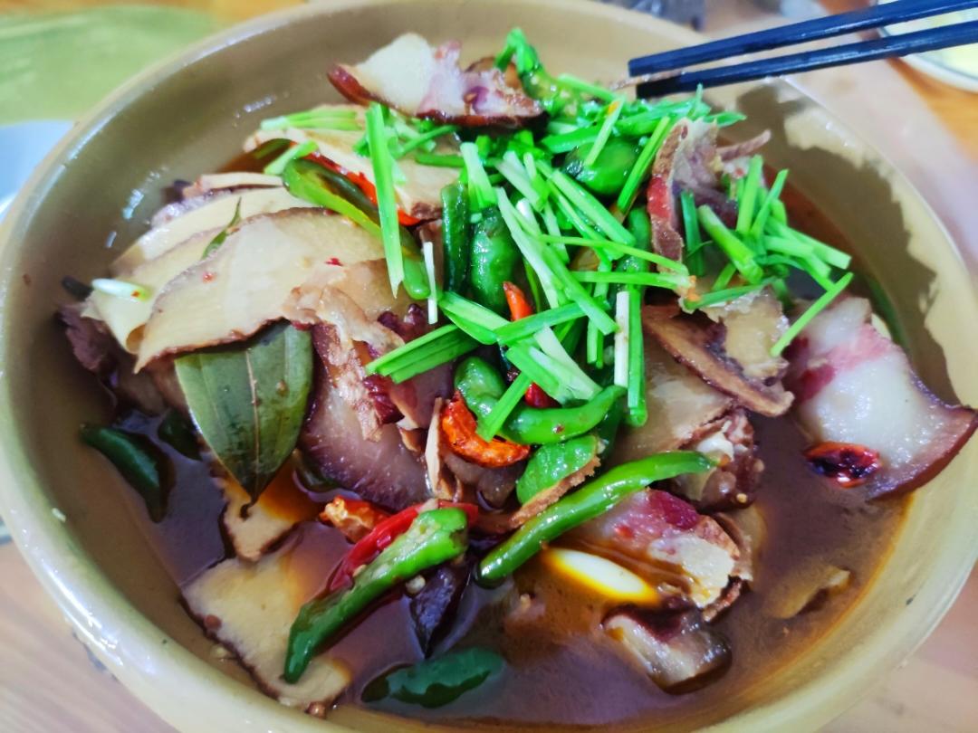 腊豆腐炖腊肉｜家常好菜