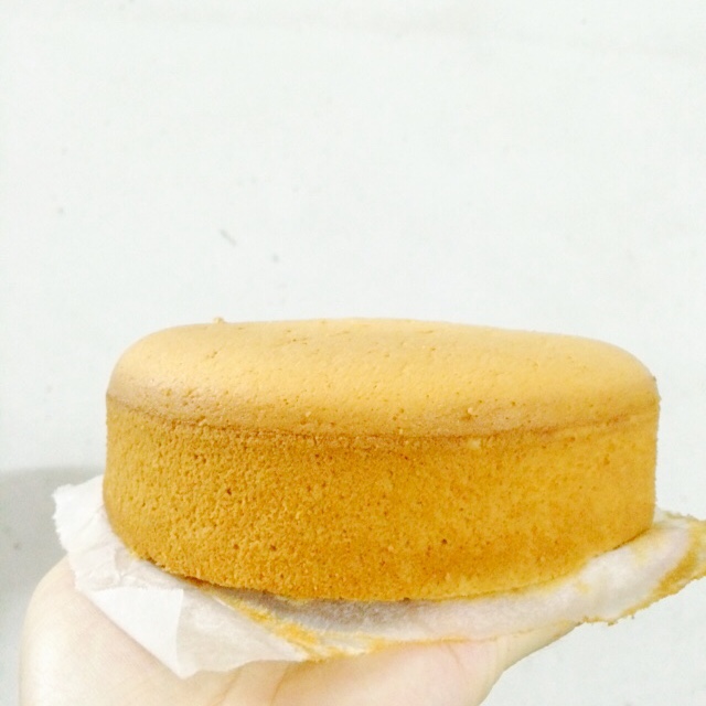 六寸分蛋海绵蛋糕