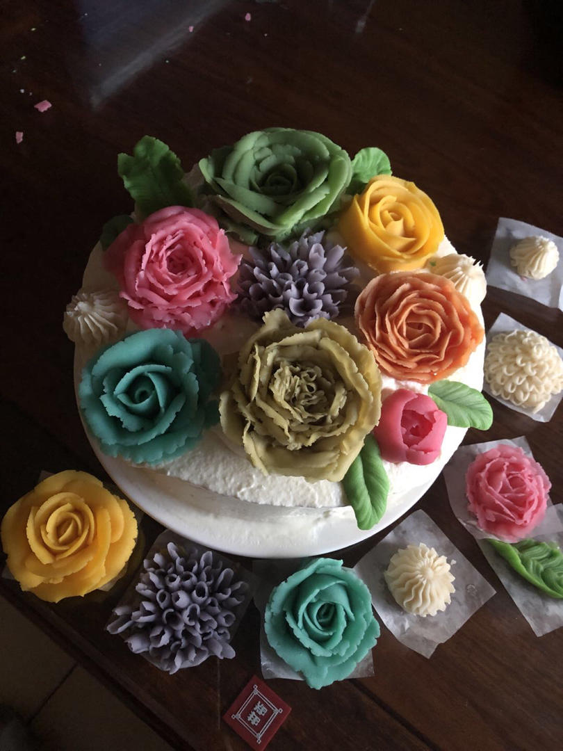 豆沙霜（韩式裱花用）