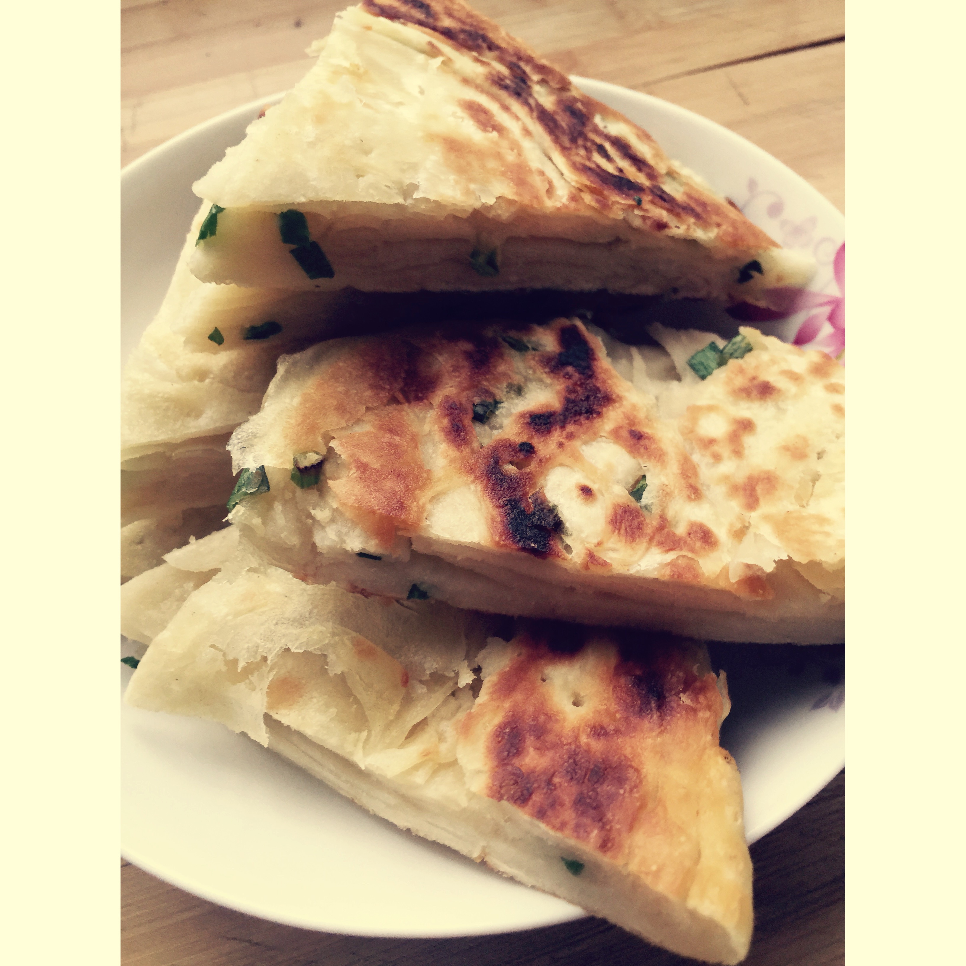 葱花油饼 Spring Onion Pancake