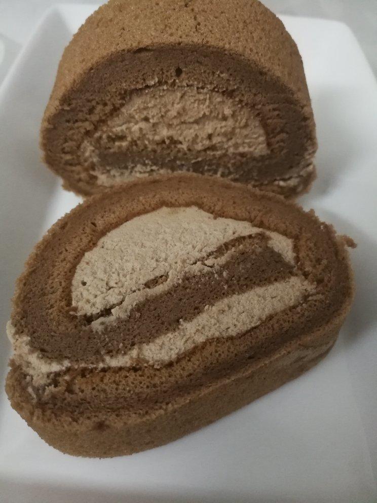 咸摩卡奶油卷/完美毛巾面技巧+回味无穷摩卡配方/烘焙视频蛋糕篇9「中卷」