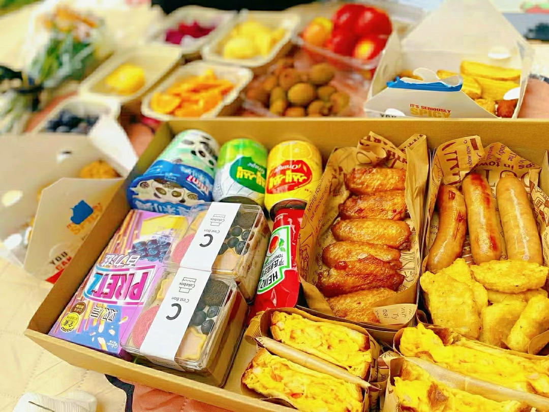 【便当🍱】春日野餐（加了新版野餐盒子）