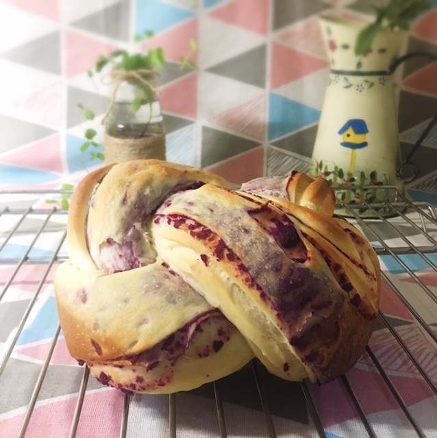 紫薯面包(波兰种)的做法