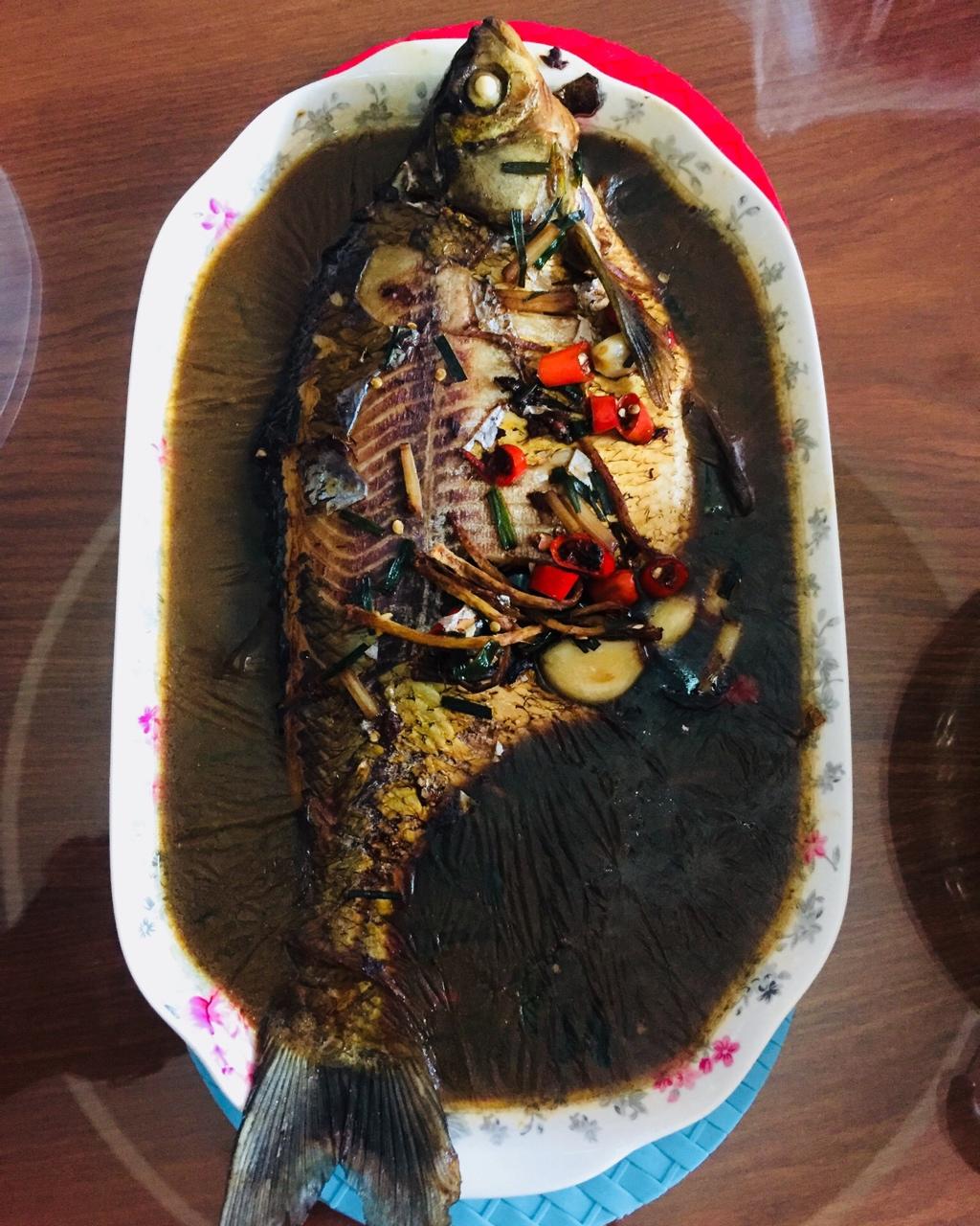 红烧鳊鱼