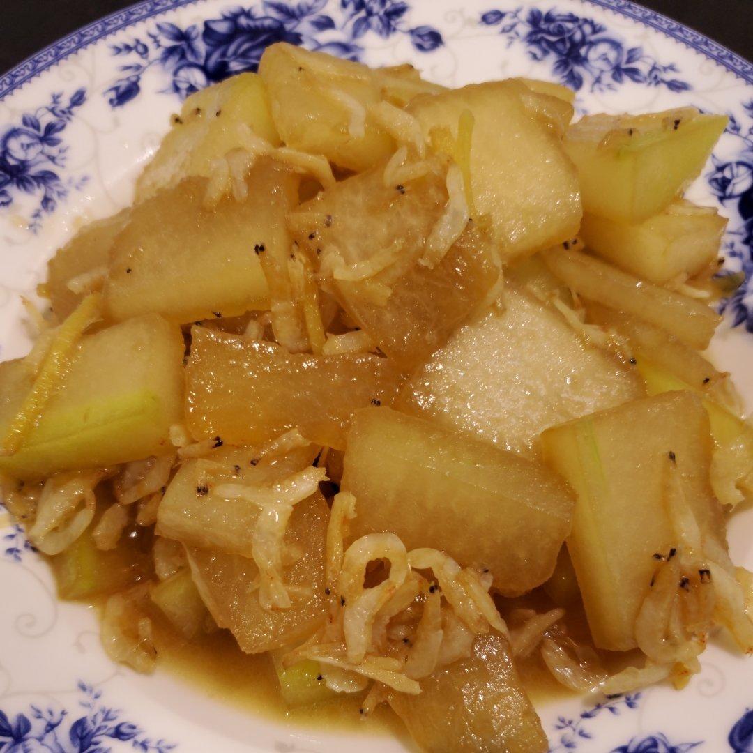 虾皮炒冬瓜