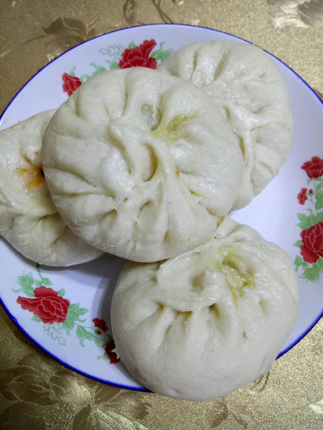 手工包子（肚脐包）