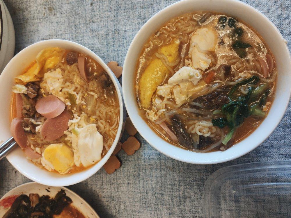 一人食の不止方便面