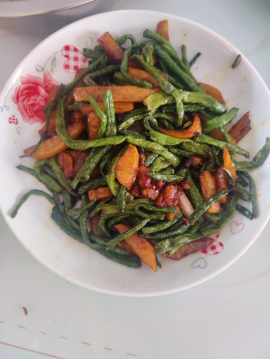 土豆烧豆角