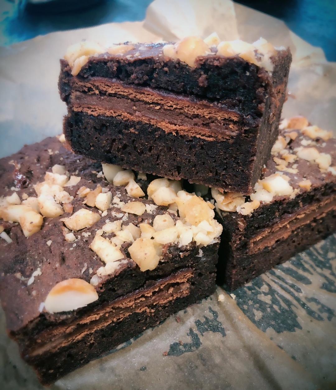 美式经典配方：巧克力布朗尼（The Perfect Brownies)