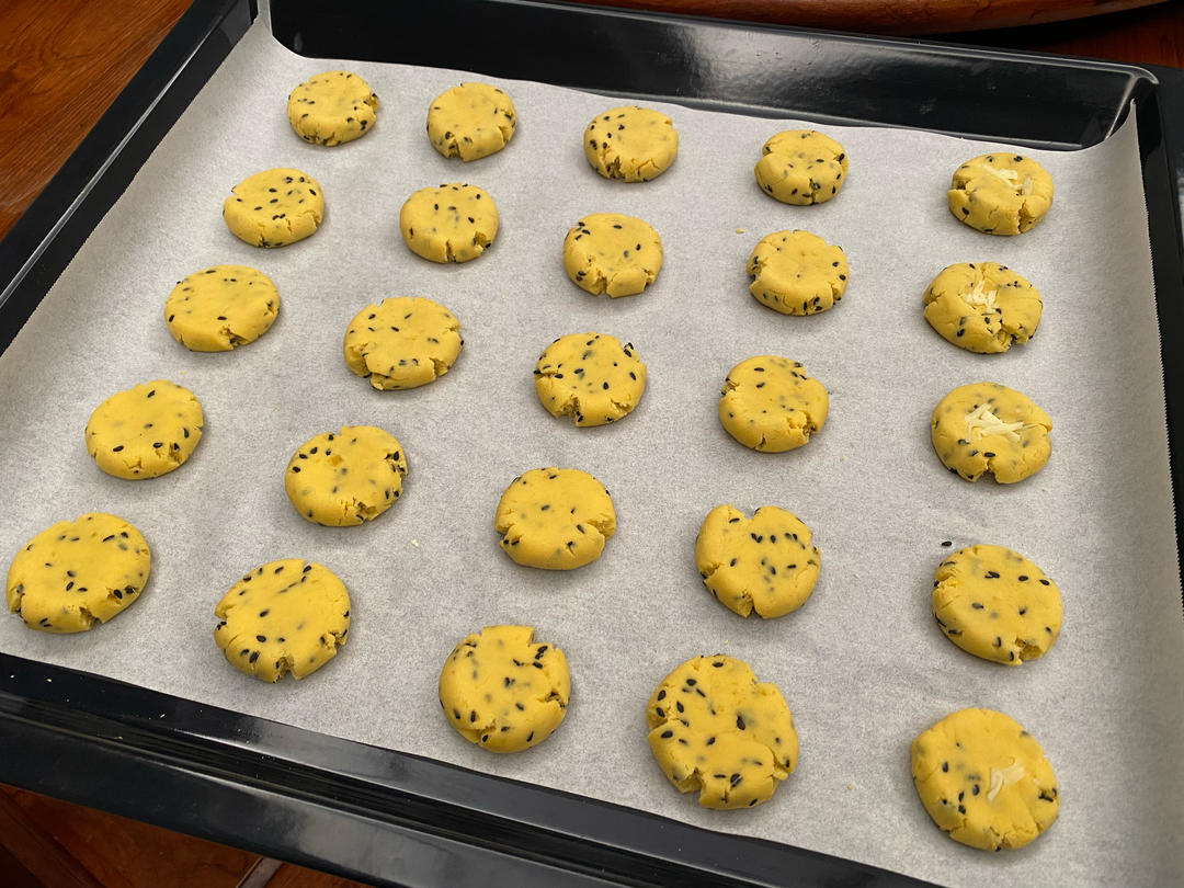 番薯饼（烤箱版 口感似脆皮麻薯）修改了一下方子