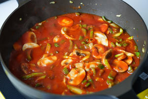 番茄蔬菜浓汤的做法 步骤12