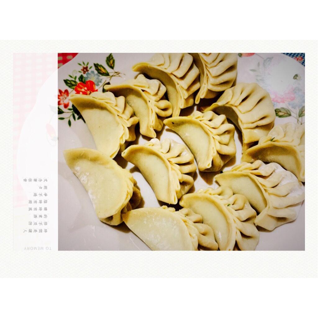 饺子的包法