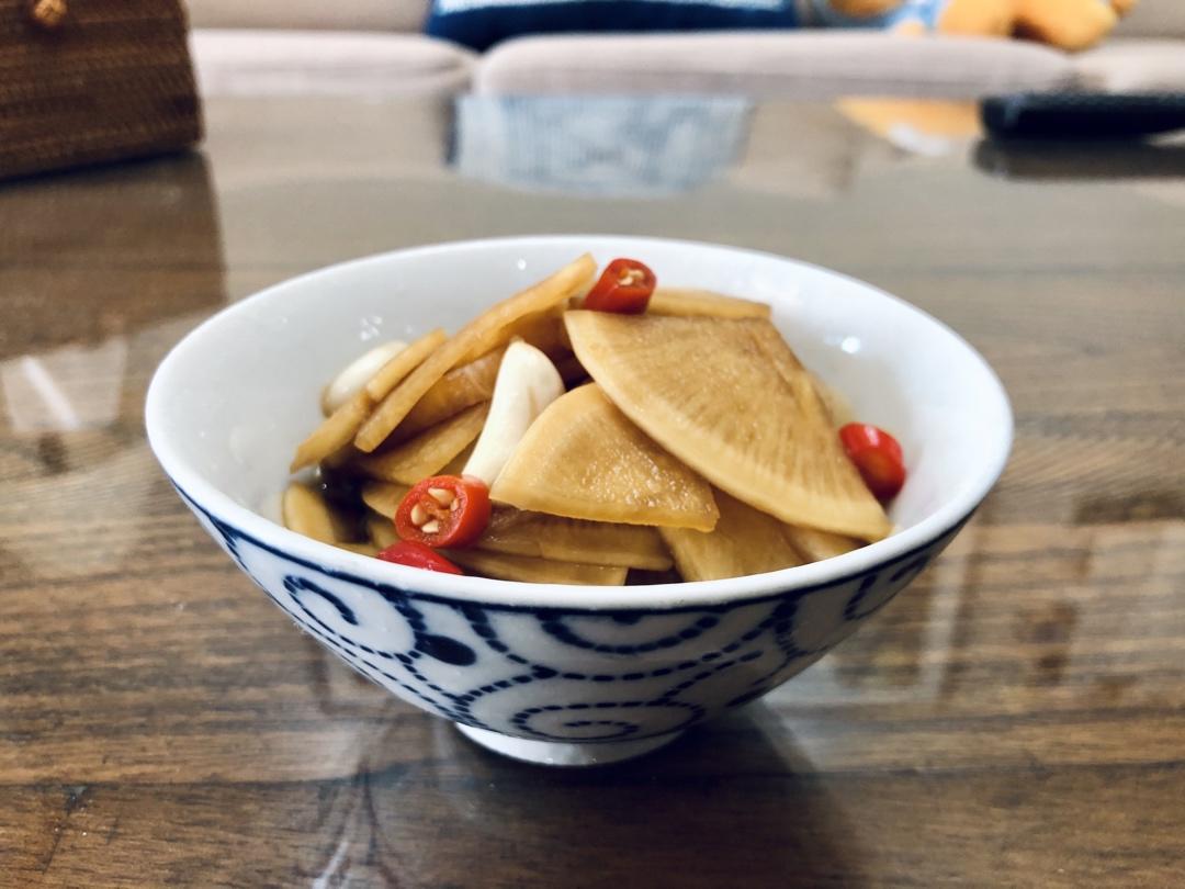 家常调料腌出秒杀市面一切咸菜的脆爽可口白萝卜