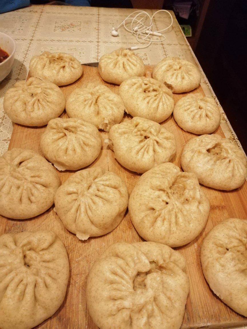 猪肉包子（附视频。一次性发酵。）