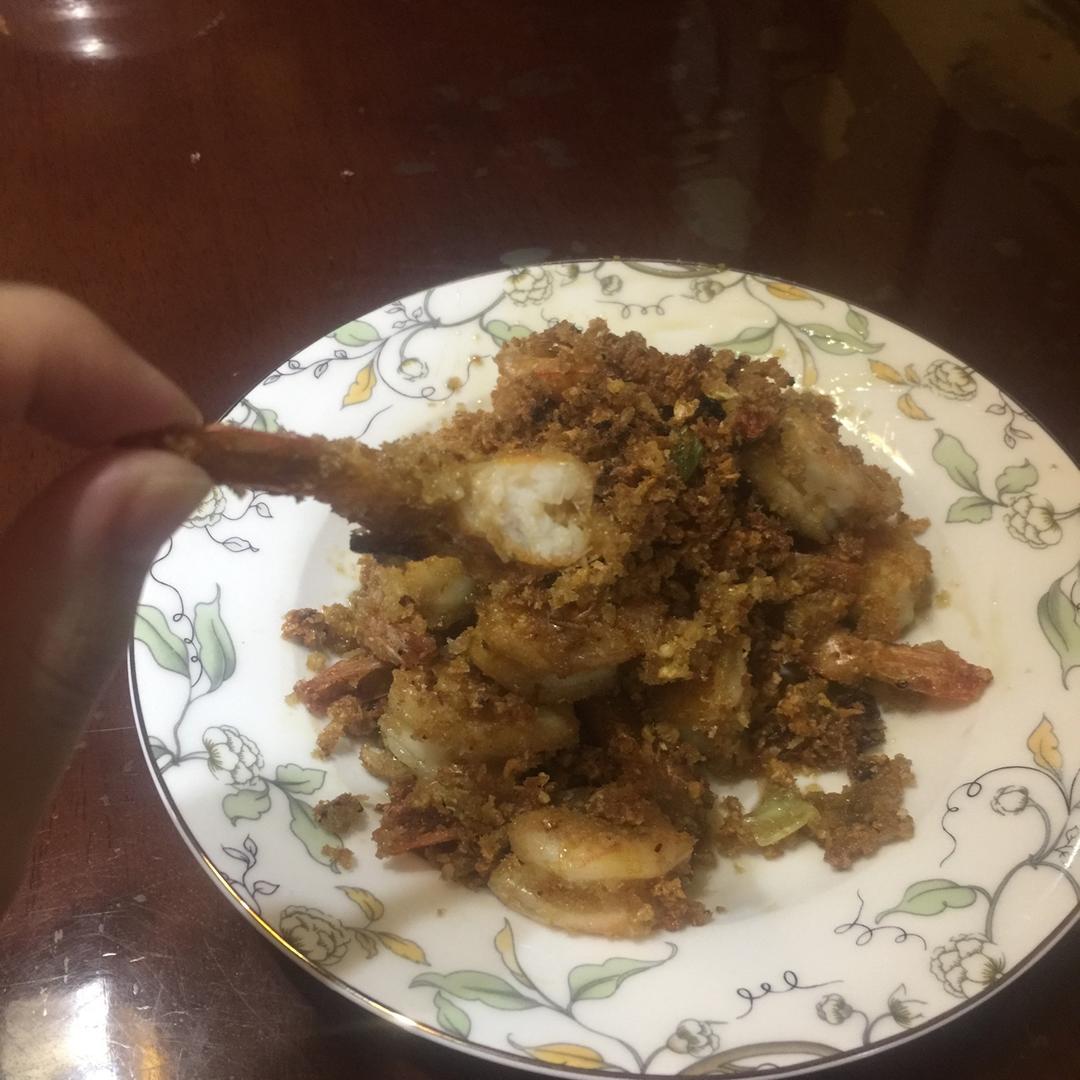 蒜蓉椒盐虾
