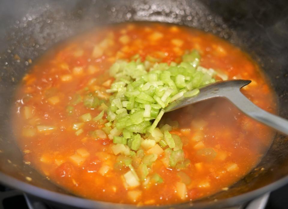 西红柿🍅鸡蛋芹菜面