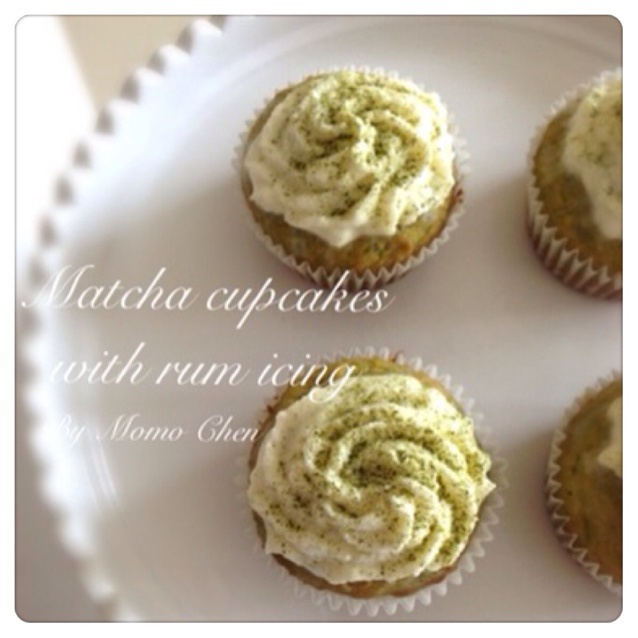 【抹茶鲜奶杯子蛋糕】我爱的Cupcake（1）