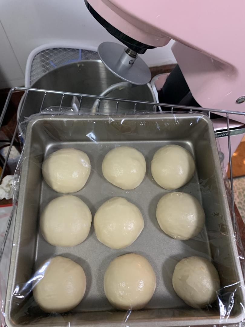 椰蓉餐包（一次发酵，玉米油版，或黄油）