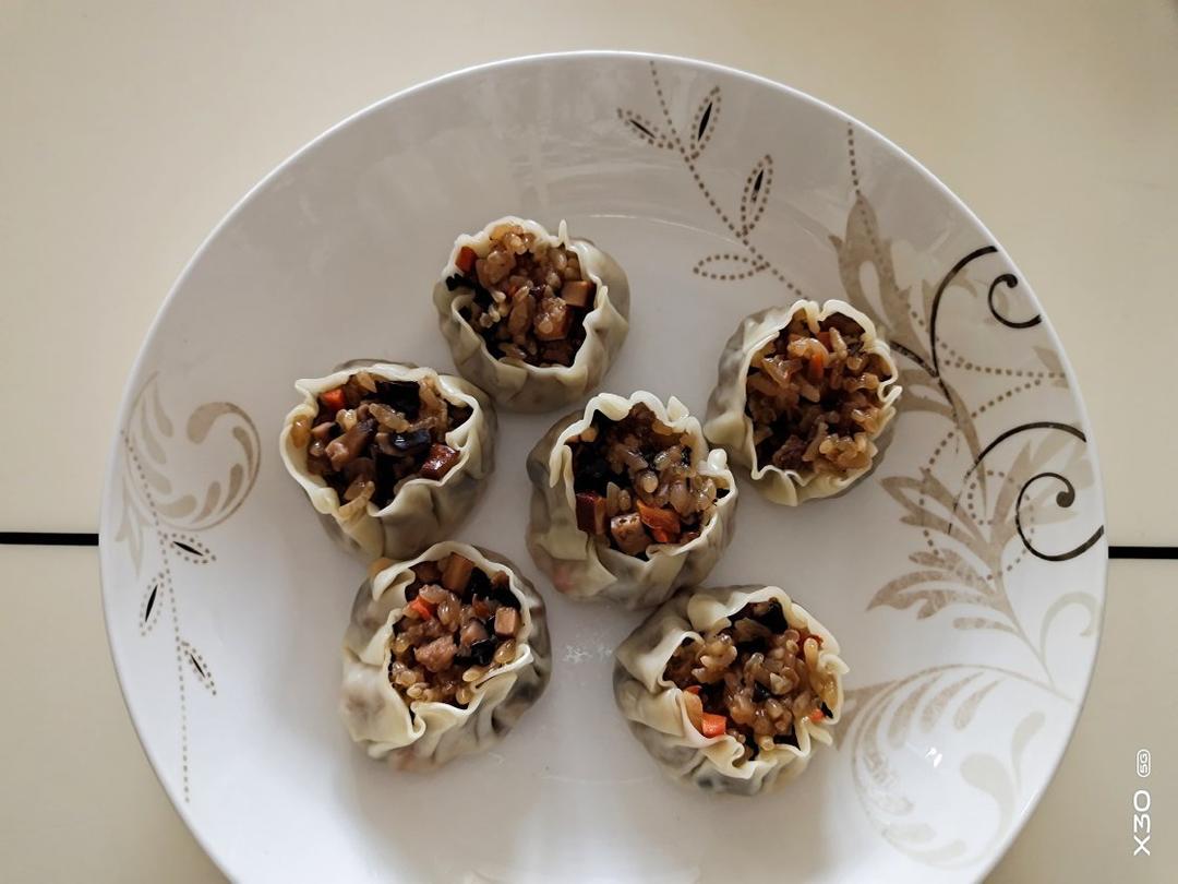 超豪华的糯米烧卖馅