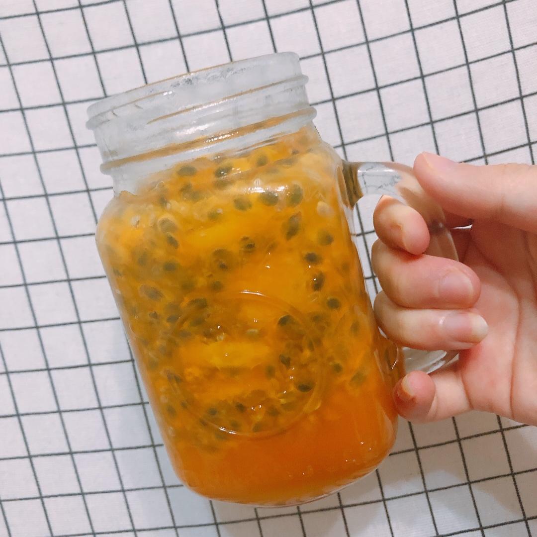 百香果蜂蜜柠檬茶