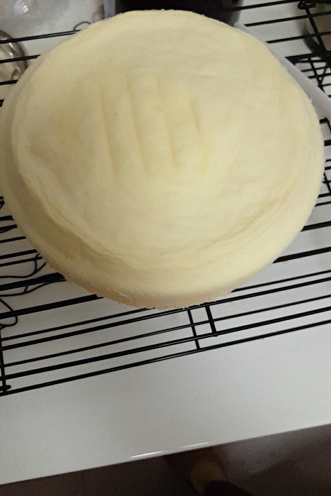 水嫩烫面蒸蛋糕